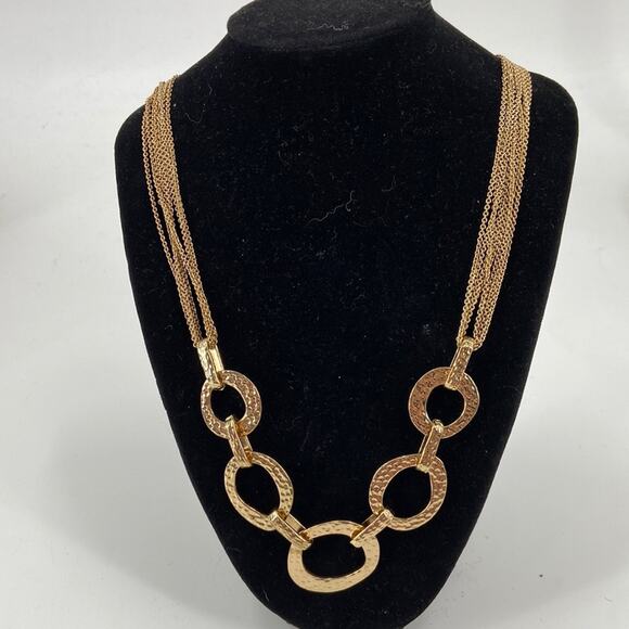 Bijoux Terner Jewelry - Bijoux Terner gold tone multi chain necklace